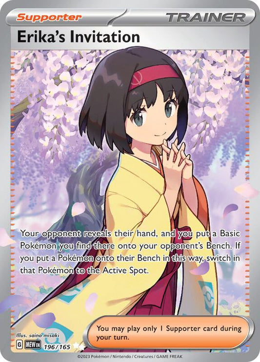 Erika's Invitation 196/165 - SV: Scarlet & Violet 151 (MEW)
