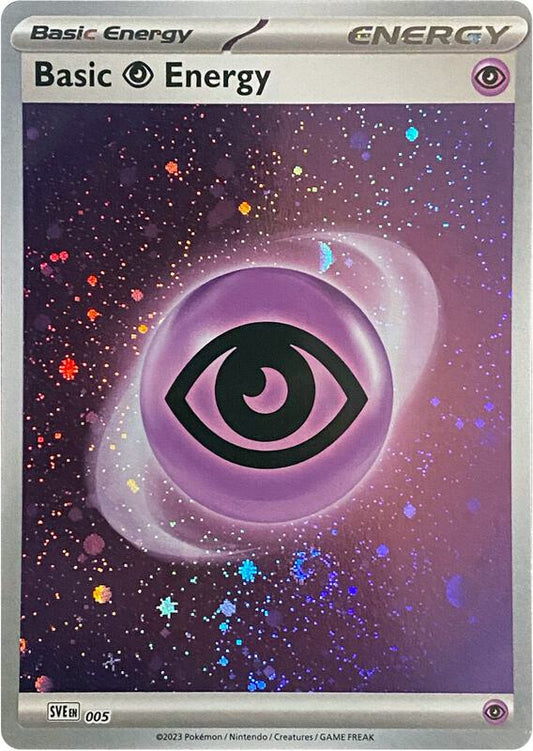 Basic Psychic Energy (Cosmos Holo) 005/ - SV01: Scarlet & Violet (SVI)