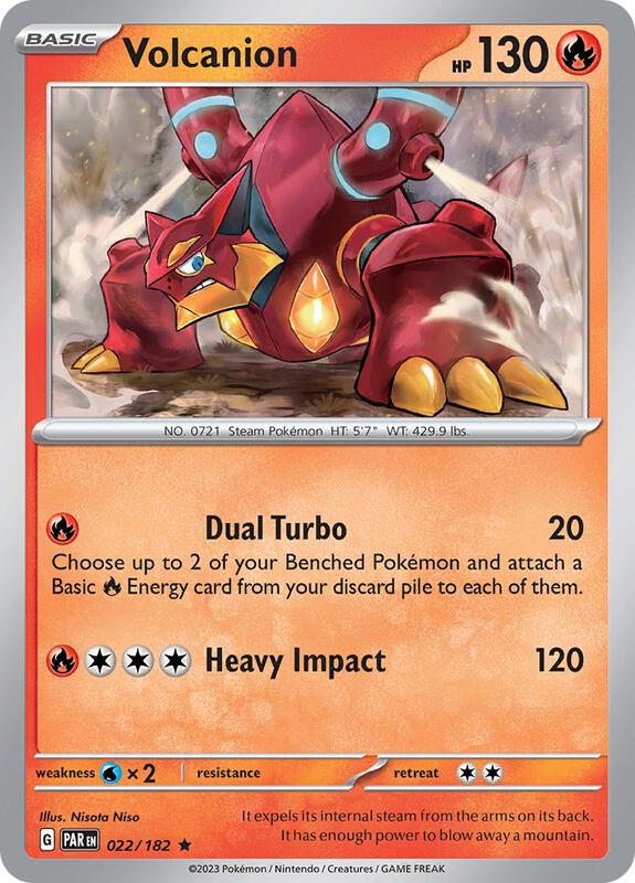 Volcanion 022/182 - SV04: Paradox Rift (PAR)
