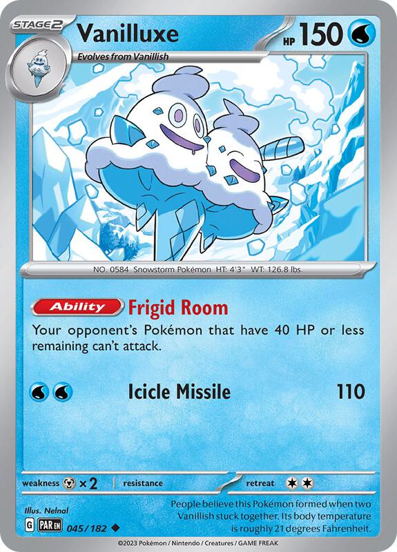 Vanilluxe 045/182 - SV04: Paradox Rift (PAR)