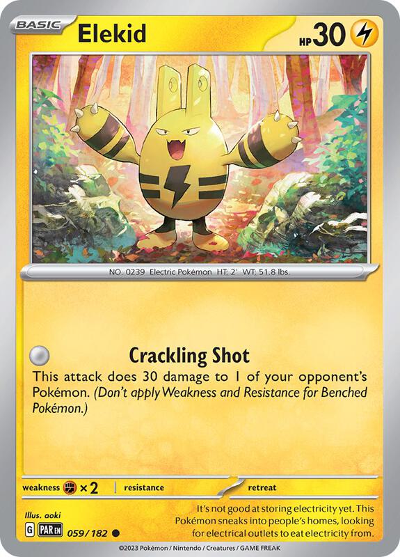 Elekid 059/182 - SV04: Paradox Rift (PAR)
