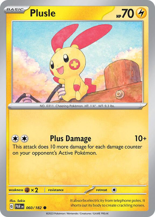 Plusle 060/182 - SV04: Paradox Rift (PAR)