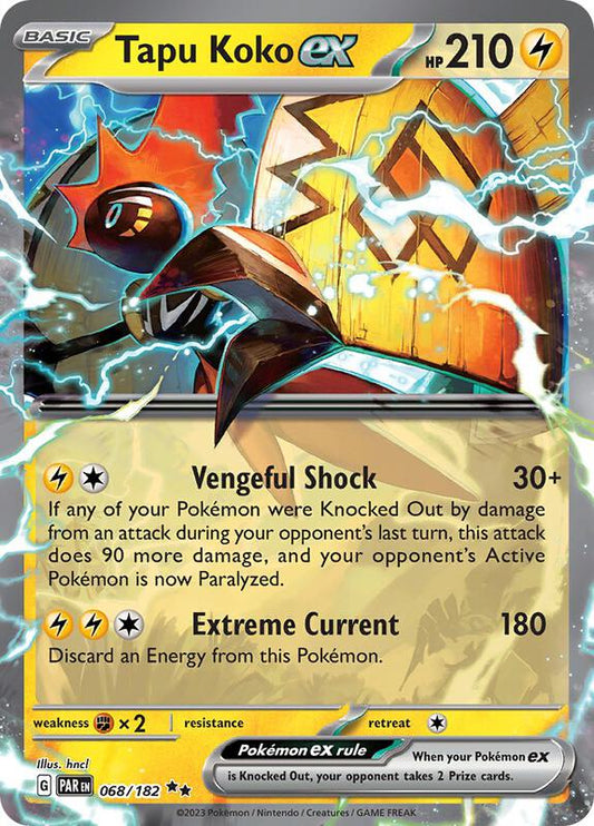 Tapu Koko ex 068/182 - SV04: Paradox Rift (PAR)