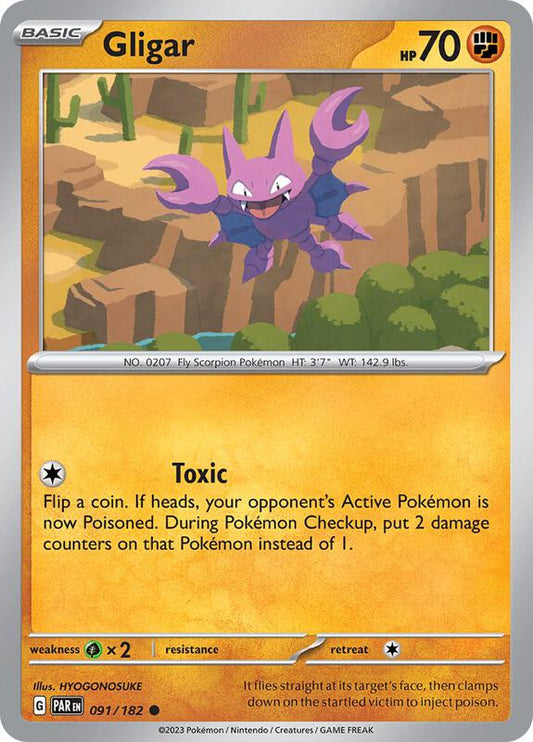 Gligar 091/182 - SV04: Paradox Rift (PAR)