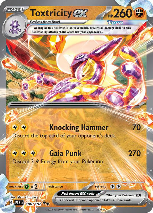 Toxtricity ex 100/182 - SV04: Paradox Rift (PAR)