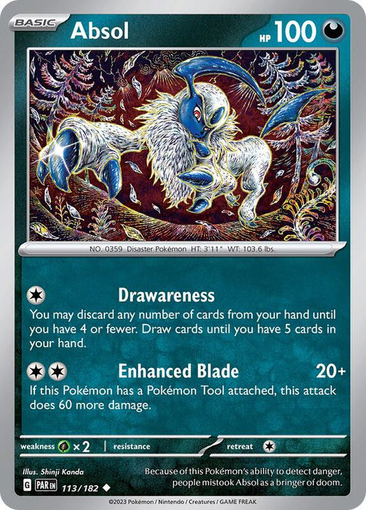 Absol 113/182 - SV04: Paradox Rift (PAR)