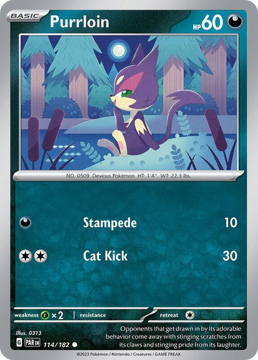 Purrloin 114/182 - SV04: Paradox Rift (PAR)