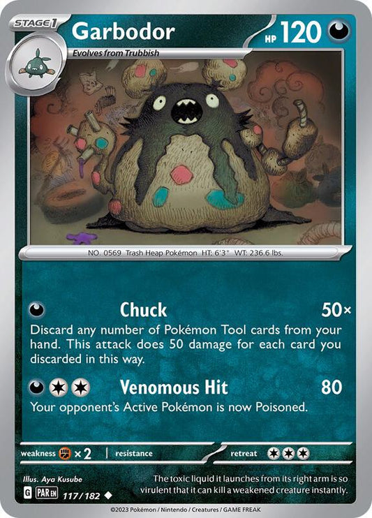 Garbodor 117/182 - SV04: Paradox Rift (PAR)