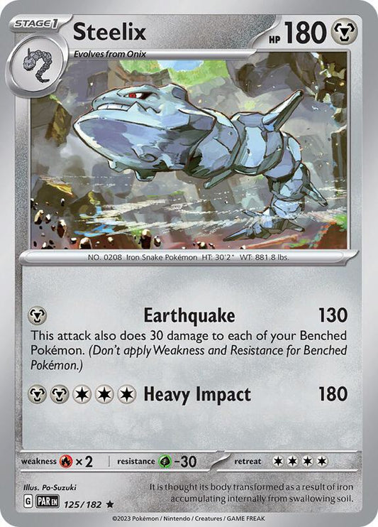Steelix 125/182 - SV04: Paradox Rift (PAR)