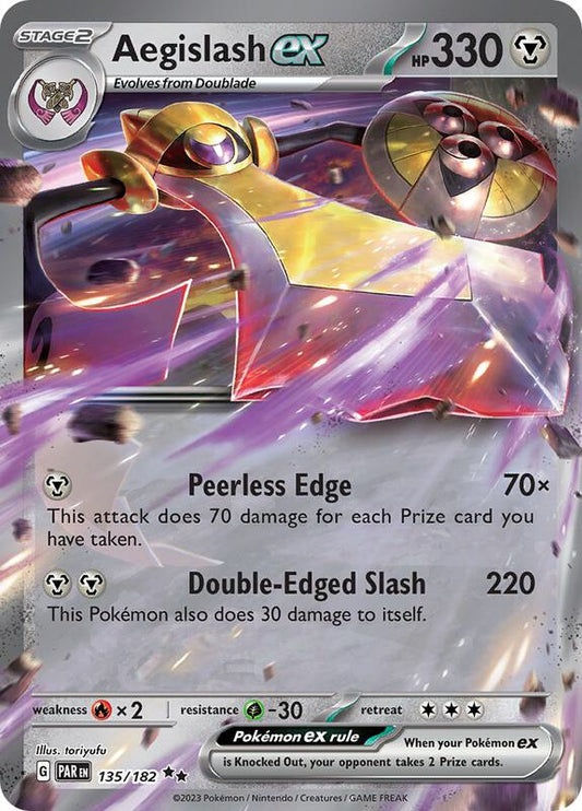 Aegislash ex 135/182 - SV04: Paradox Rift (PAR)