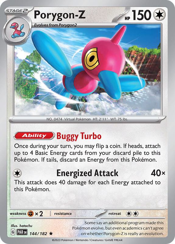 Porygon-Z 144/182 - SV04: Paradox Rift (PAR)