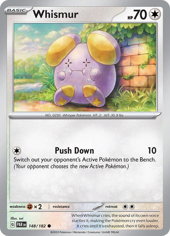 Whismur 148/182 - SV04: Paradox Rift (PAR)