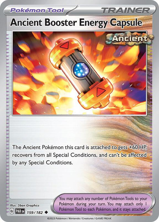 Ancient Booster Energy Capsule 159/182 - SV04: Paradox Rift (PAR)