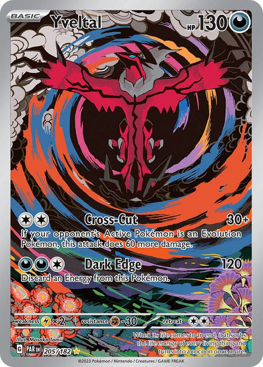 Yveltal 205/182 - SV04: Paradox Rift (PAR)