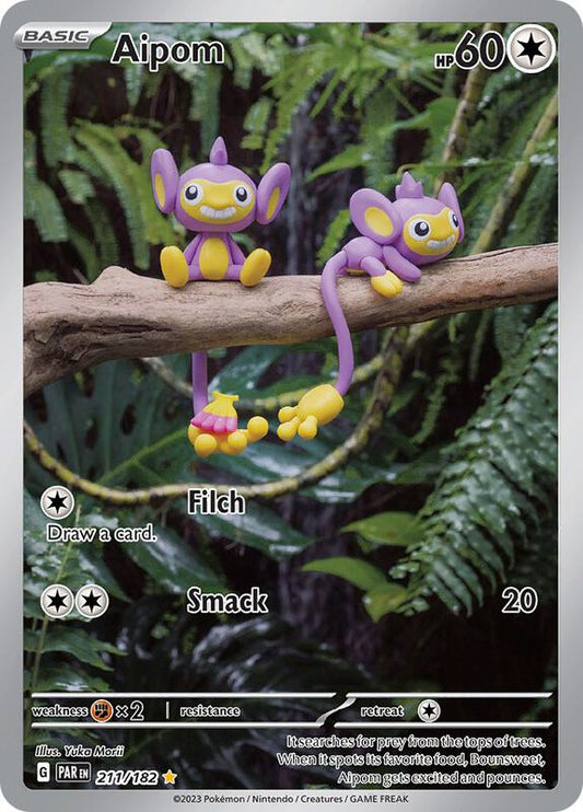 Aipom 211/182 - SV04: Paradox Rift (PAR)