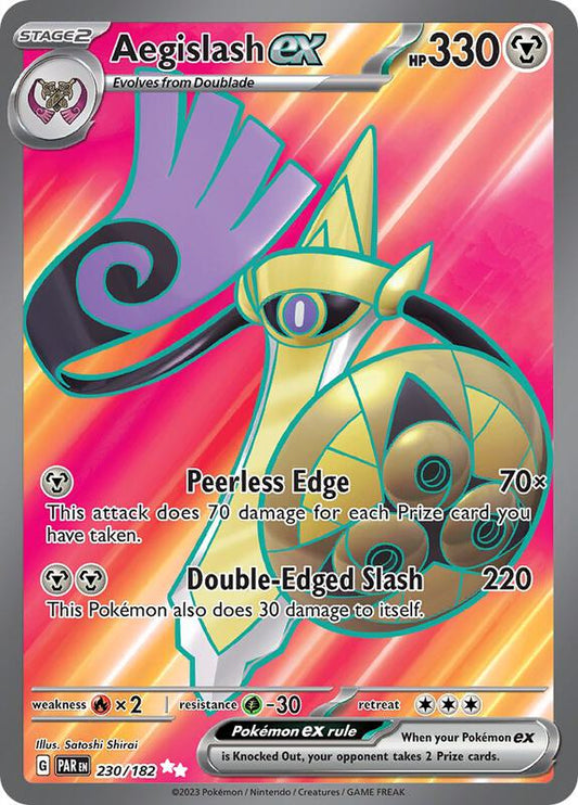 Aegislash ex 230/182 - SV04: Paradox Rift (PAR)