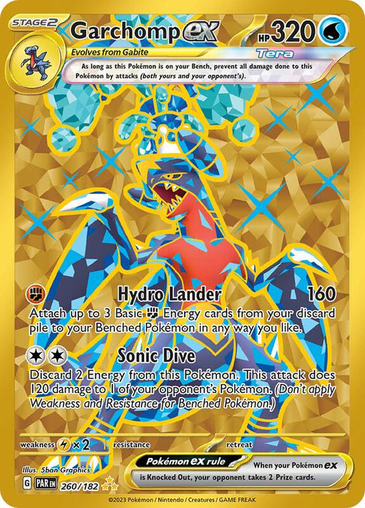 Garchomp ex 260/182 - SV04: Paradox Rift (PAR)