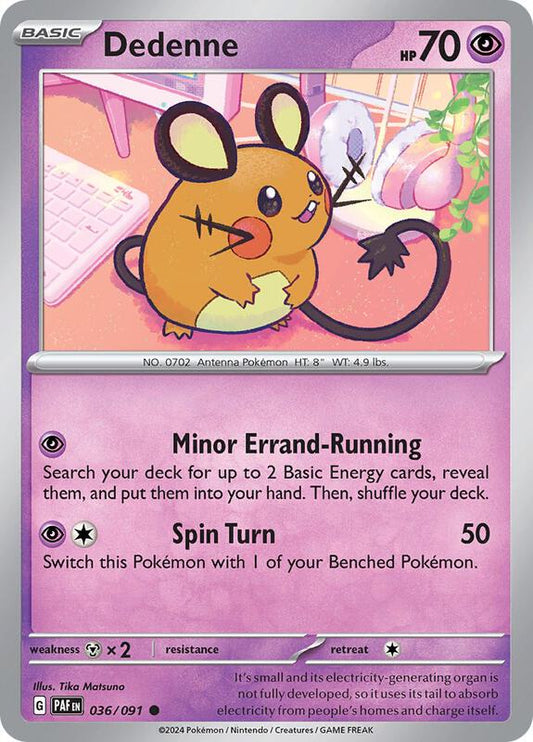 Dedenne 036/091 - SV: Paldean Fates (PAF)