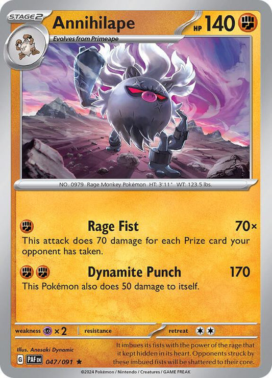 Annihilape 047/091 - SV: Paldean Fates (PAF)