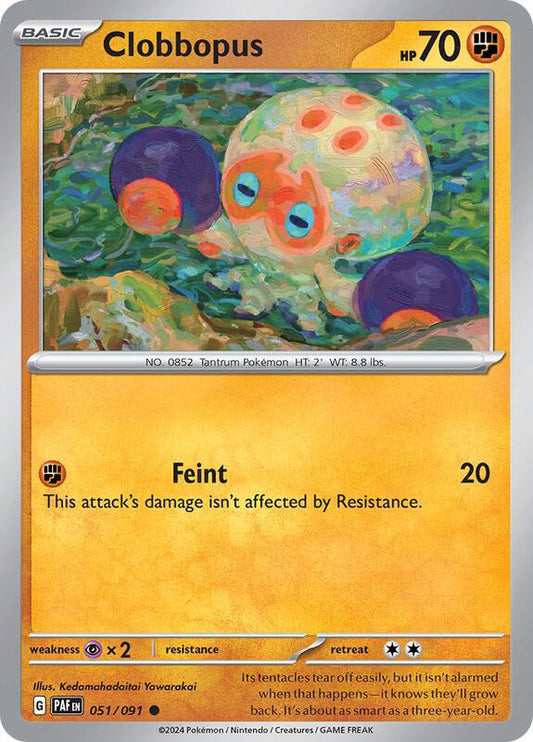 Clobbopus 051/091 - SV: Paldean Fates (PAF)