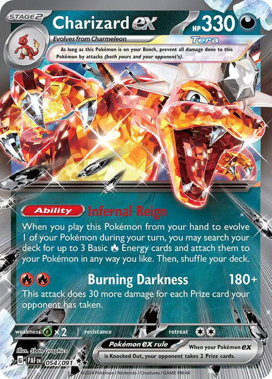 Charizard ex 054/091 - SV: Paldean Fates (PAF)