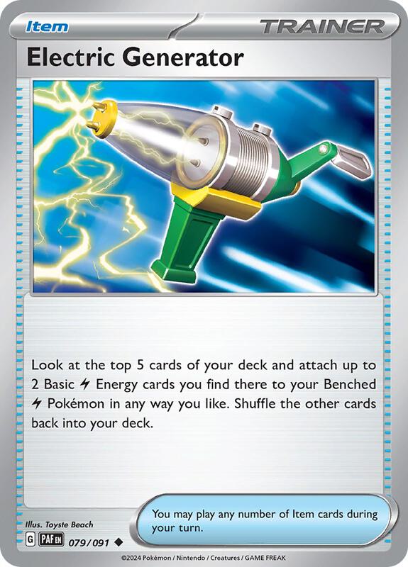 Electric Generator 079/091 - SV: Paldean Fates (PAF)