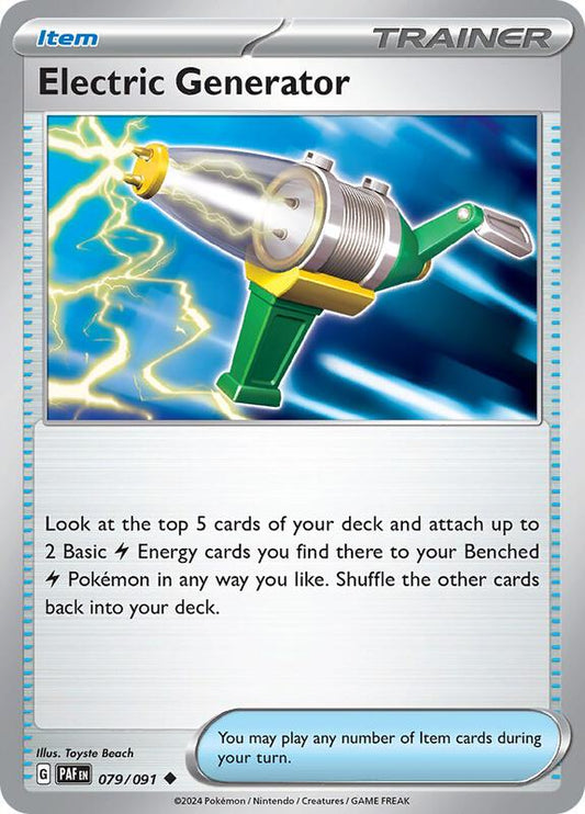 Electric Generator 079/091 - SV: Paldean Fates (PAF)