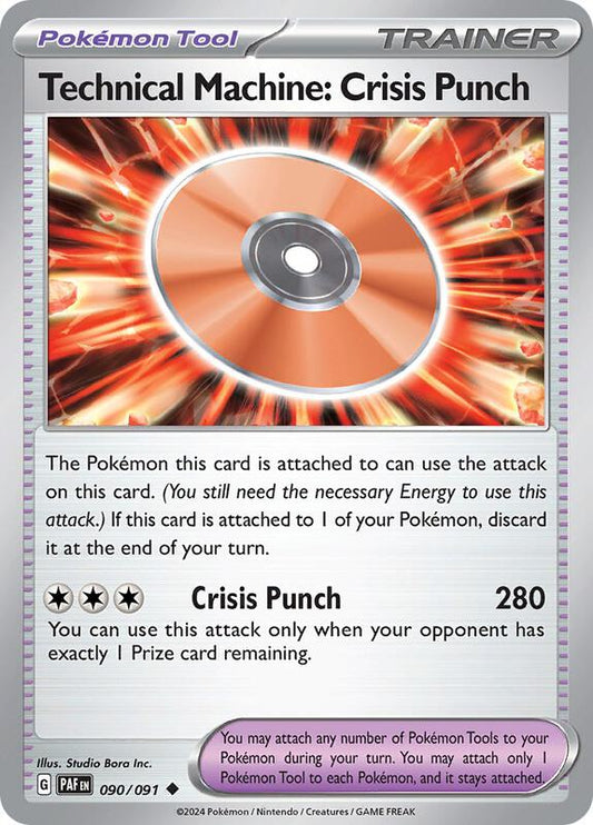 Technical Machine: Crisis Punch 090/091 - SV: Paldean Fates (PAF)