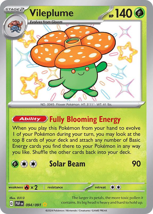 Vileplume 094/091 - SV: Paldean Fates (PAF)