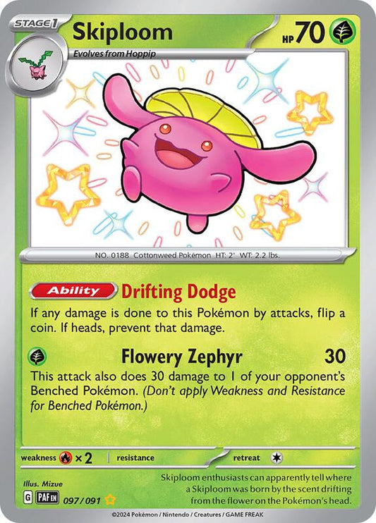 Skiploom 097/091 - SV: Paldean Fates (PAF)
