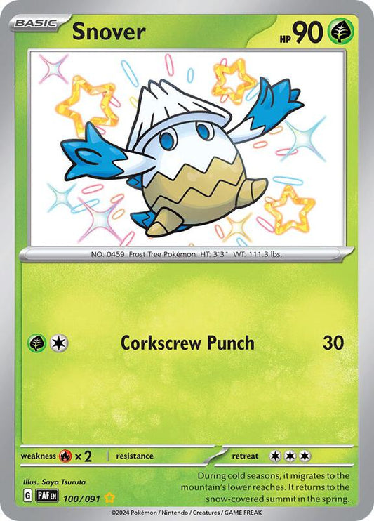 Snover 100/091 - SV: Paldean Fates (PAF)