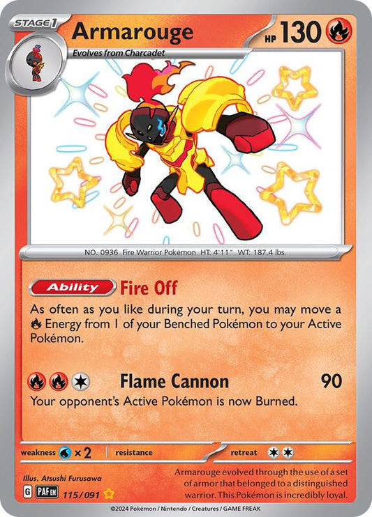 Armarouge 115/091 - SV: Paldean Fates (PAF)