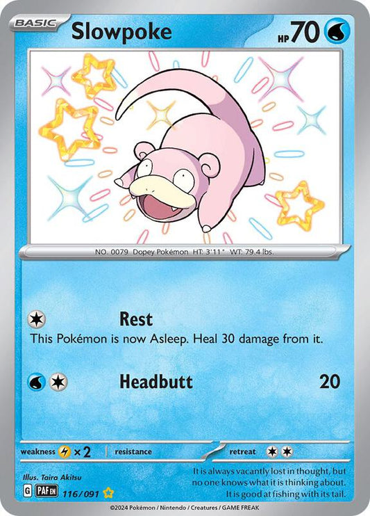 Slowpoke 116/091 - SV: Paldean Fates (PAF)
