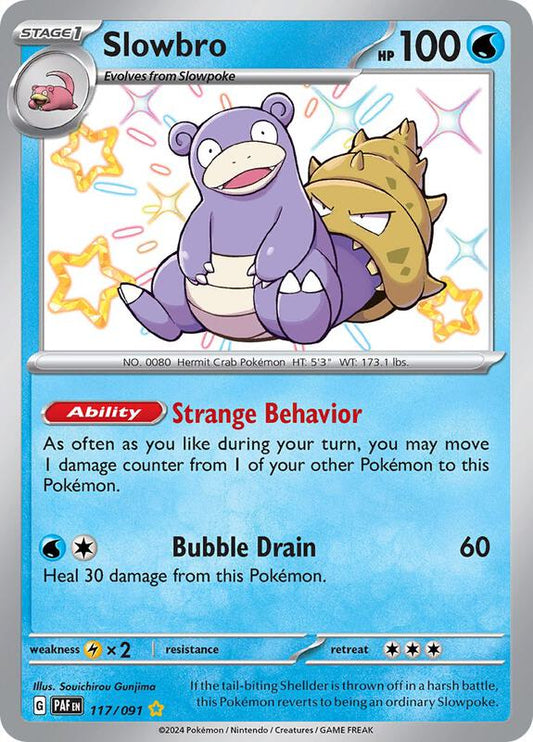 Slowbro 117/091 - SV: Paldean Fates (PAF)