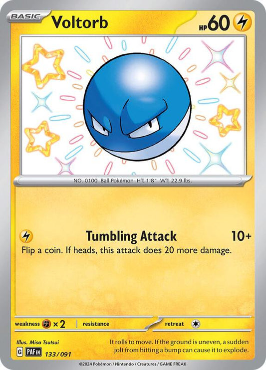 Voltorb 133/091 - SV: Paldean Fates (PAF)