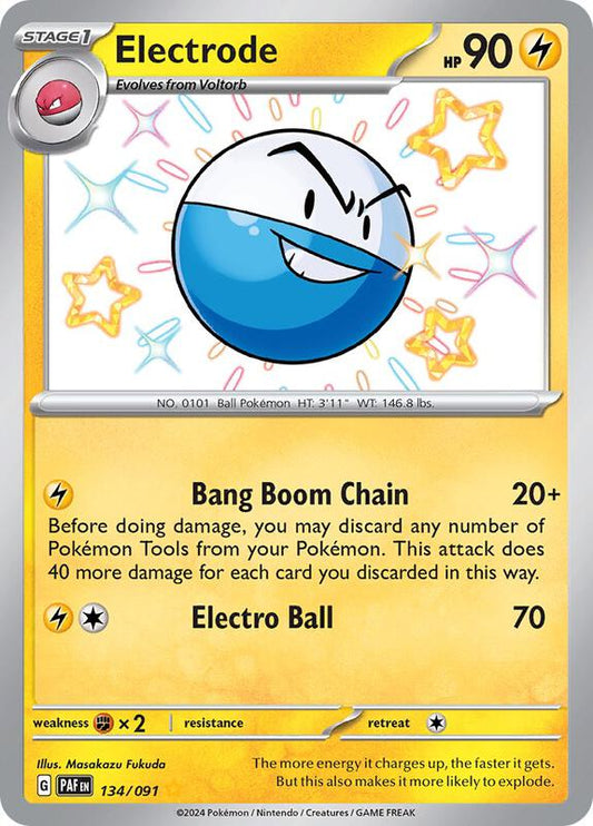 Electrode 134/091 - SV: Paldean Fates (PAF)