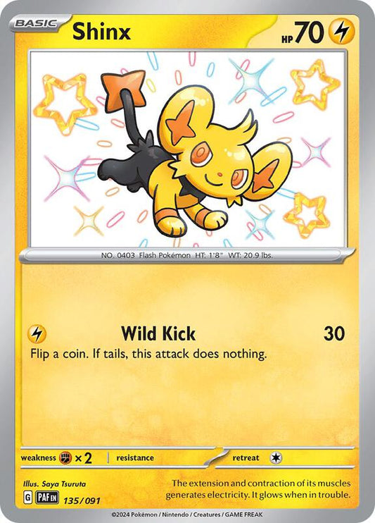 Shinx 135/091 - SV: Paldean Fates (PAF)