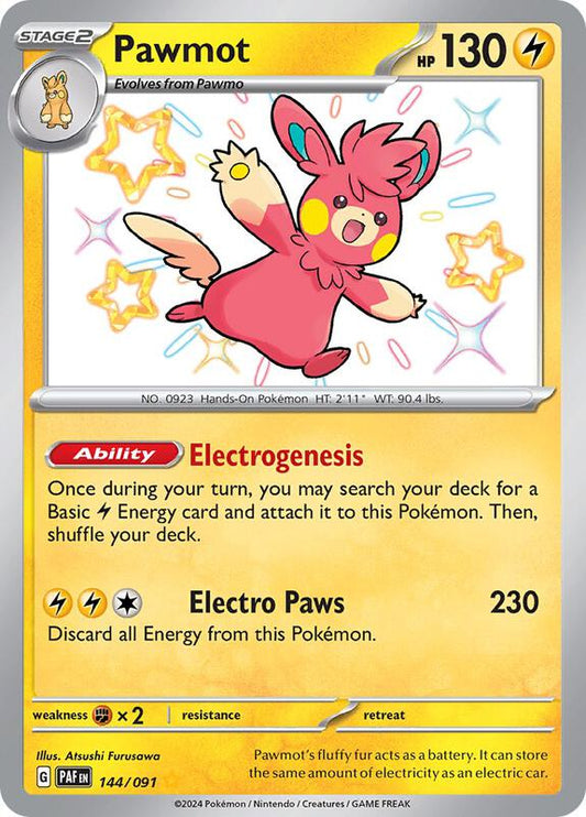 Pawmot 144/091 - SV: Paldean Fates (PAF)