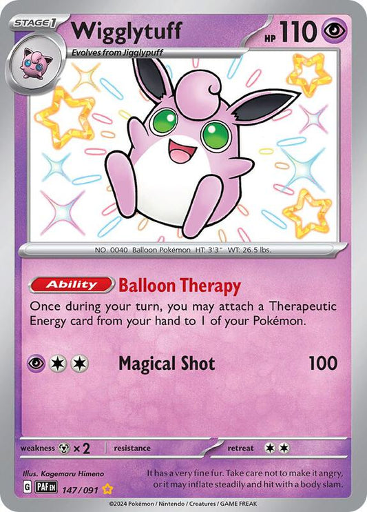 Wigglytuff 147/091 - SV: Paldean Fates (PAF)