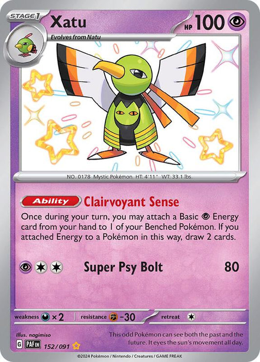 Xatu 152/091 - SV: Paldean Fates (PAF)