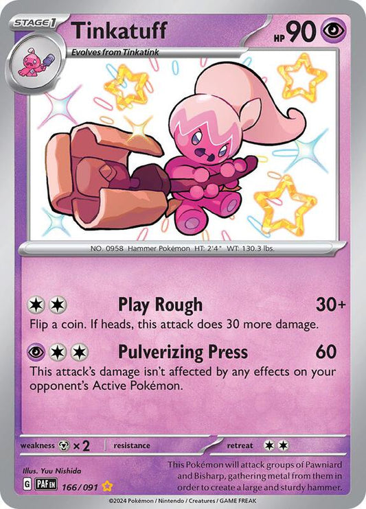 Tinkatuff 166/091 - SV: Paldean Fates (PAF)