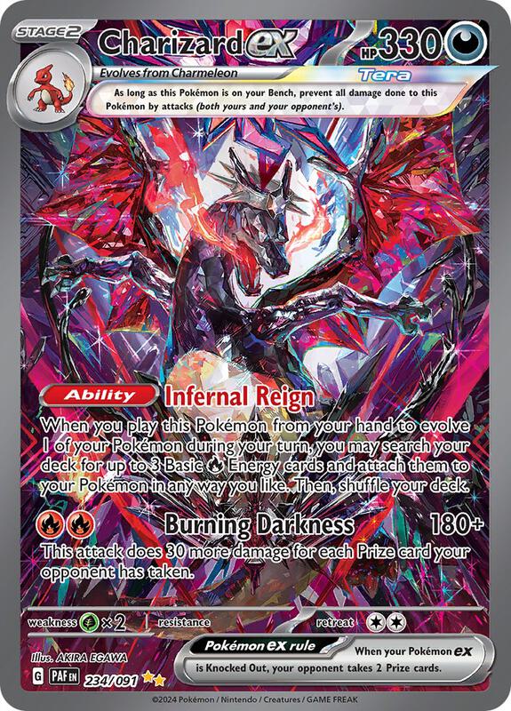 Charizard ex 234/091 - SV: Paldean Fates (PAF)