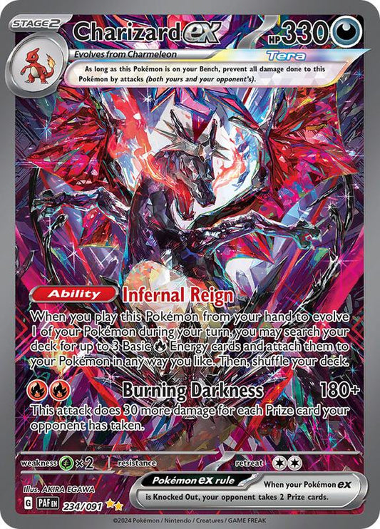Charizard ex 234/091 - SV: Paldean Fates (PAF)