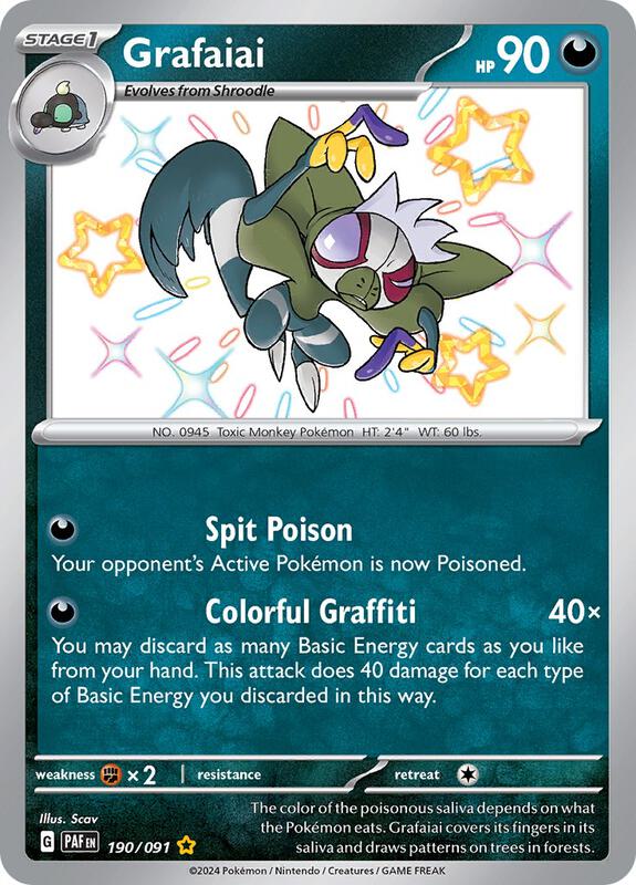 Grafaiai 190/091 - SV: Paldean Fates (PAF)