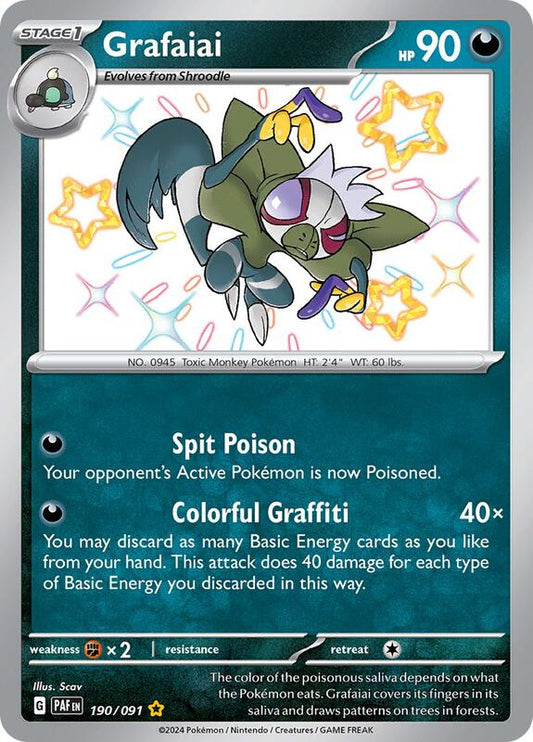 Grafaiai 190/091 - SV: Paldean Fates (PAF)