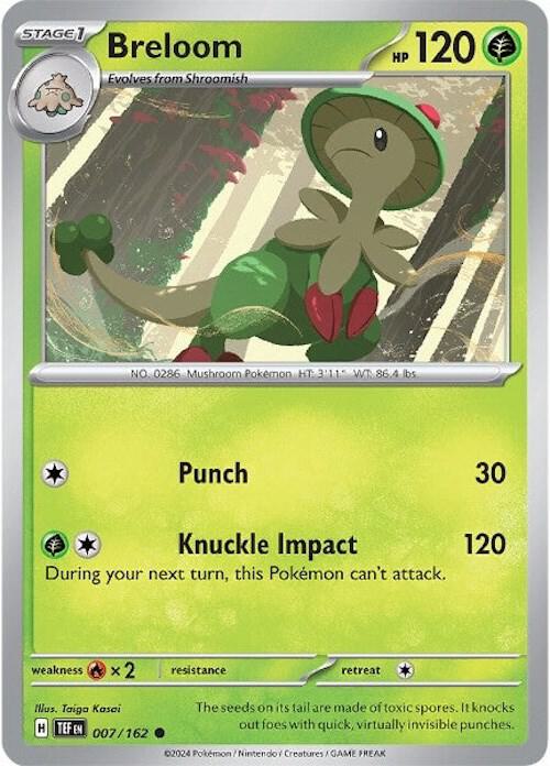 Breloom 007/162 - SV05: Temporal Forces (TEF)