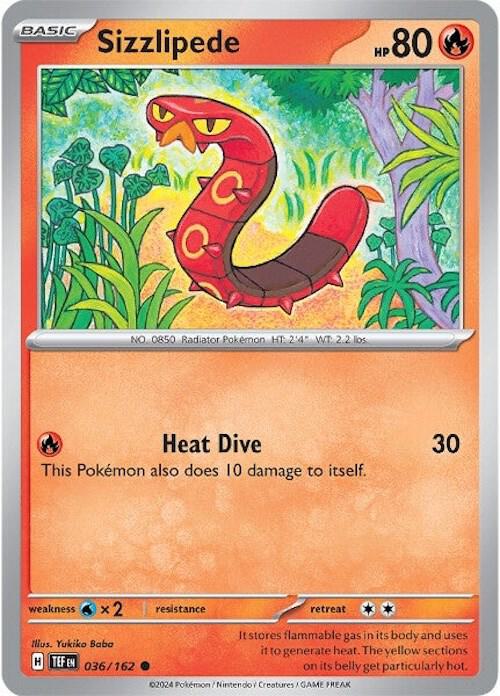 Sizzlipede 036/162 - SV05: Temporal Forces (TEF)