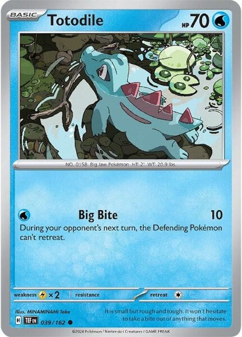 Totodile 039/162 - SV05: Temporal Forces (TEF)