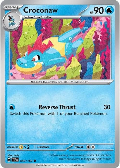 Croconaw 040/162 - SV05: Temporal Forces (TEF)