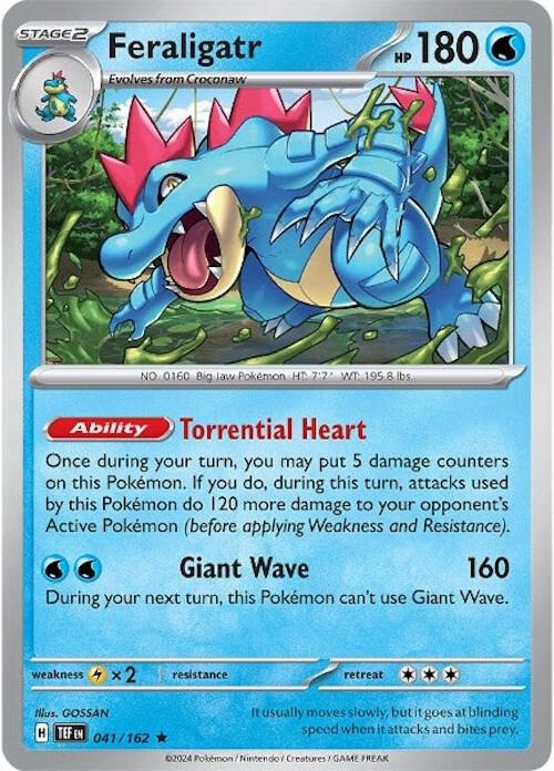 Feraligatr 041/162 - SV05: Temporal Forces (TEF)